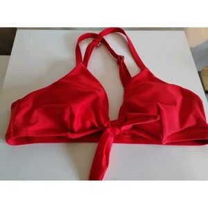 Unbranded Red Bikini Top Size Medium